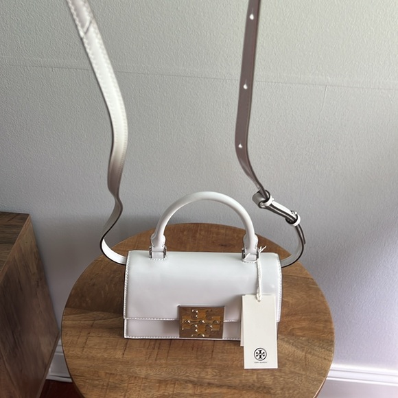 Tory Burch Bon Bon Spazzolato Mini Top-Handle Bag - Picture 3 of 12